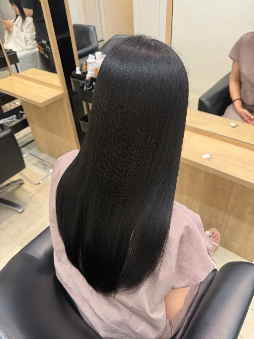 ロング トリートメント トリートメント 岩本 達のヘアスタイル