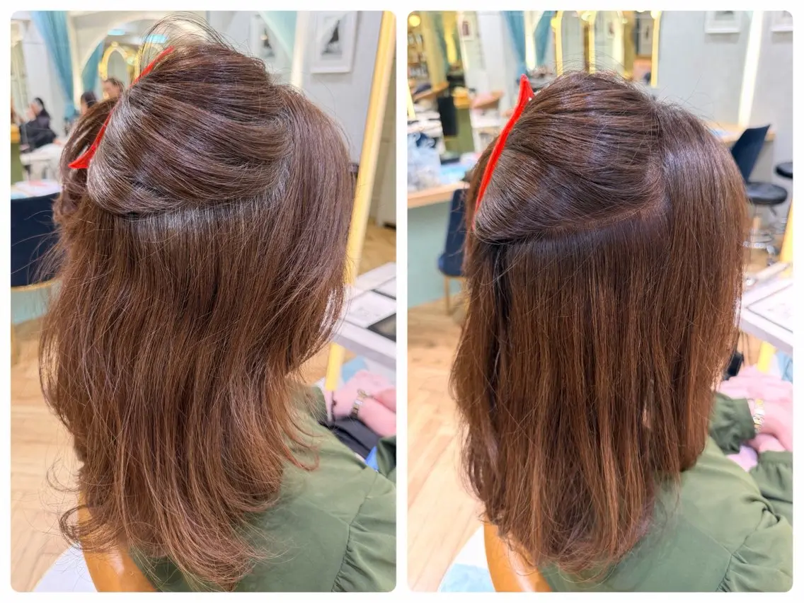 カラー ヘアカラー トリートメント 羽田野 光希のヘアスタイル