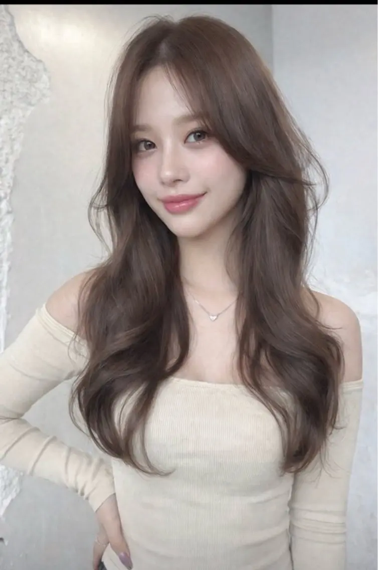 ロング カット ヘアカラー CIEL岡山店／ Chida ⛄️のヘアスタイル