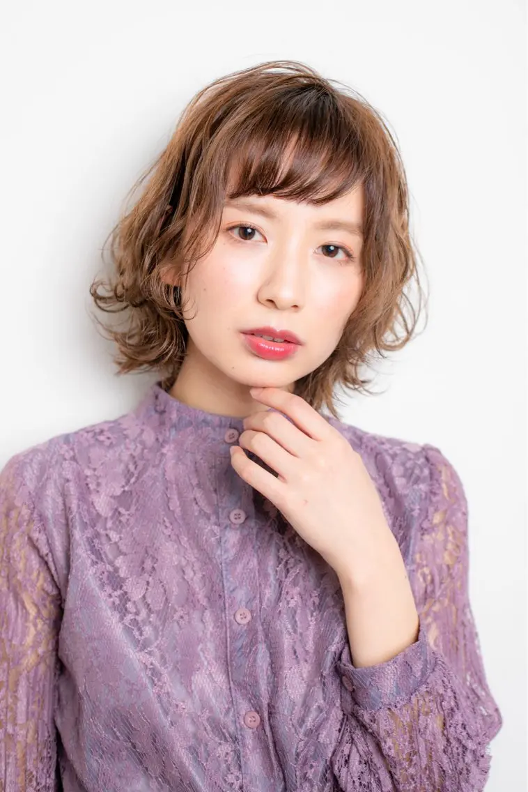 ショート カット ヘアカラー トリートメント ヘッドスパ 伊東 彩花のヘアスタイル