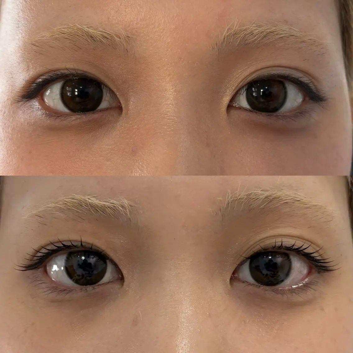 マツエク・マツパ ナチュラル 一重×まつ毛パーマ Zoey eye. キノマナのマツエク・マツパデザイン