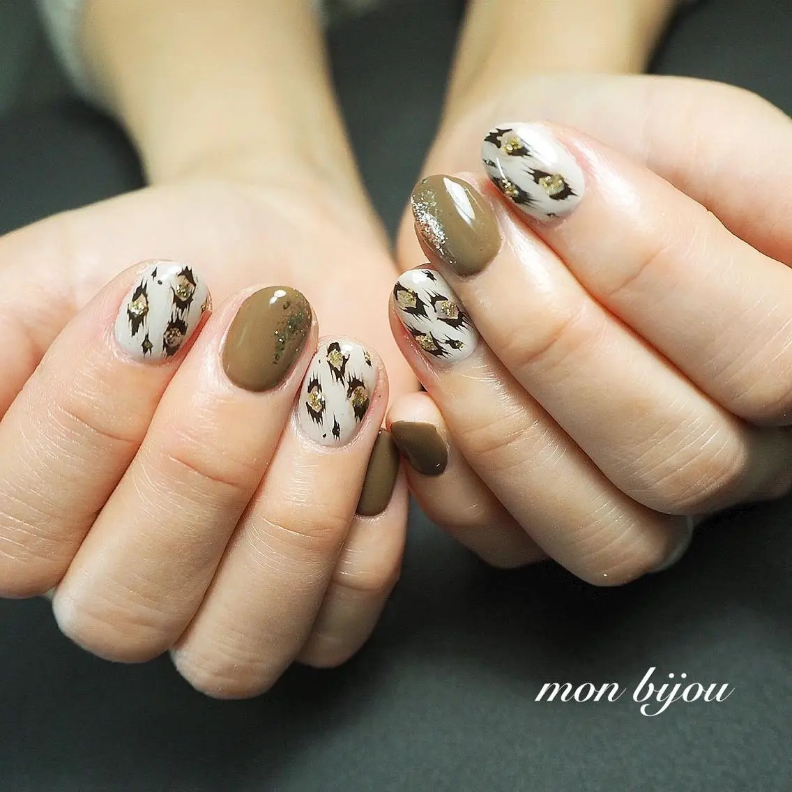 ネイル ハンドネイル ハンドケア mon bijou 坪井のネイルデザイン