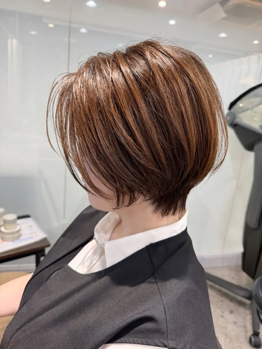 ショート カット ヘアカラー トリートメント お悩み改善 美容師✂鷲田竜也のヘアスタイル