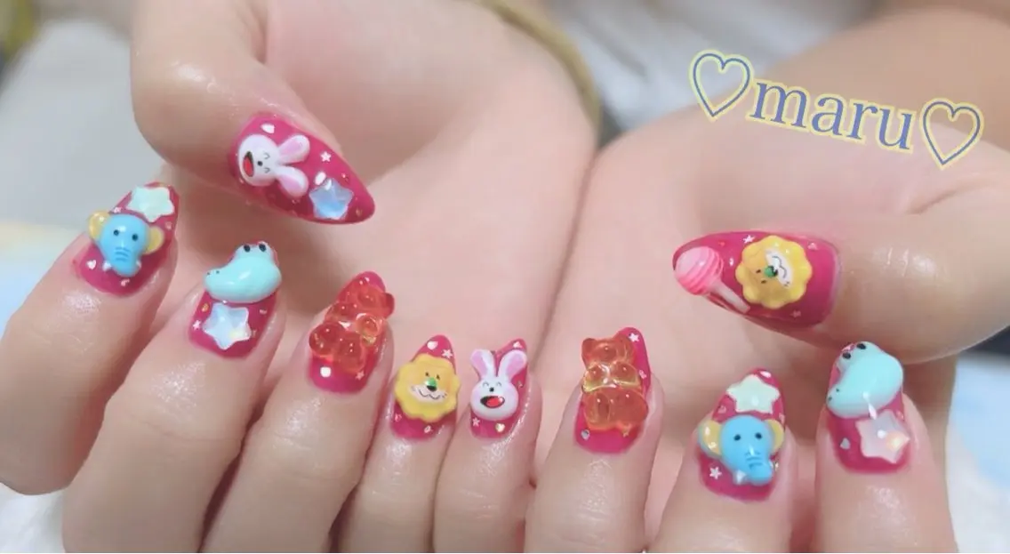 ネイル ハンドネイル フットネイル まるみ ♡のその他イメージ