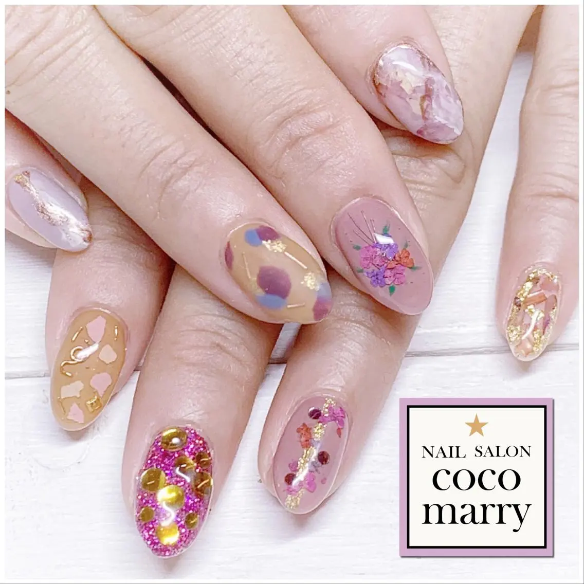 ネイル coco marry のネイルデザイン