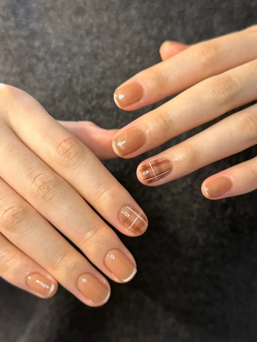 ネイル チークネイル 長さ出し マグネットネイル スカルプネイル シンプルネイル 長出し専門店🎀 HARO💕Nailのネイルデザイン
