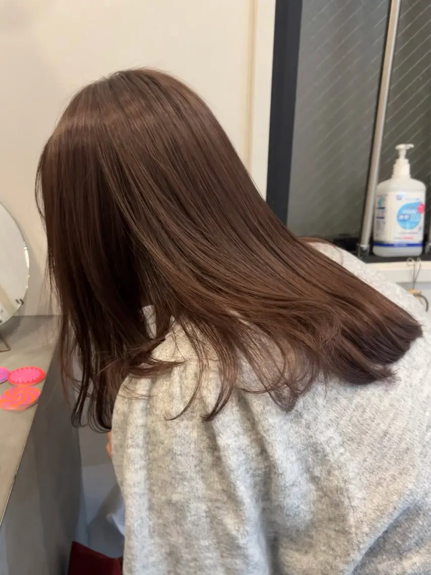 ロング カラー ヘアカラー かえで👗 レイヤー/ボブのヘアスタイル
