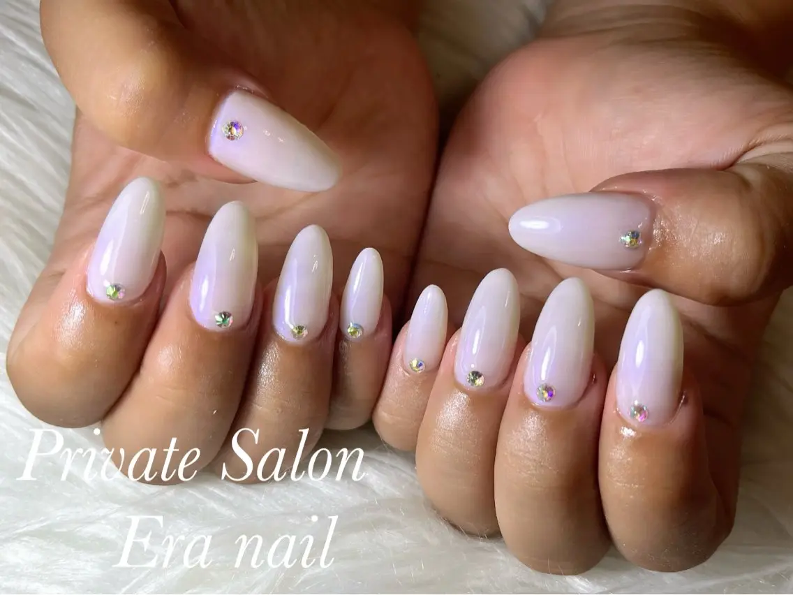 ネイル ワンカラーネイル スカルプネイル Era nailのネイルデザイン
