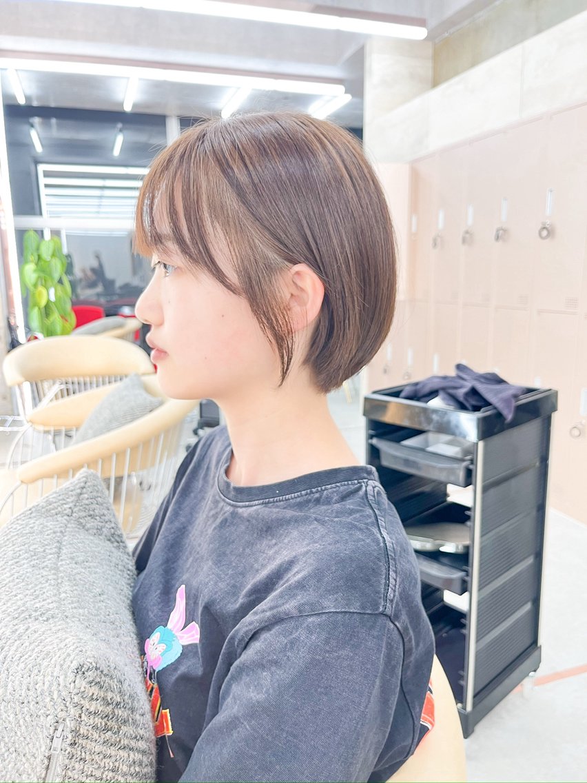 ショート カット ヘアカラー トリートメント 🎀髪質改善/透明感 /村松優斗🎀のヘアスタイル