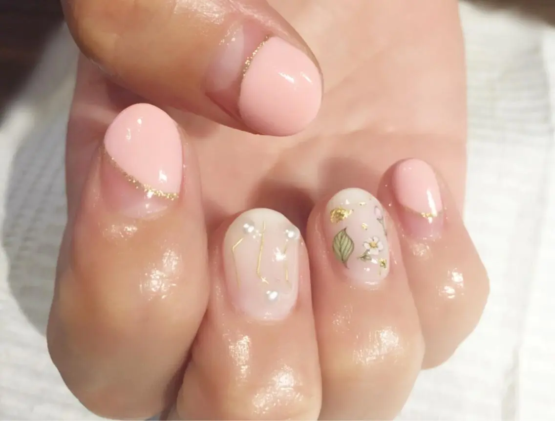 ネイル フラワーネイル TRAM-nail moriizumiのネイルデザイン