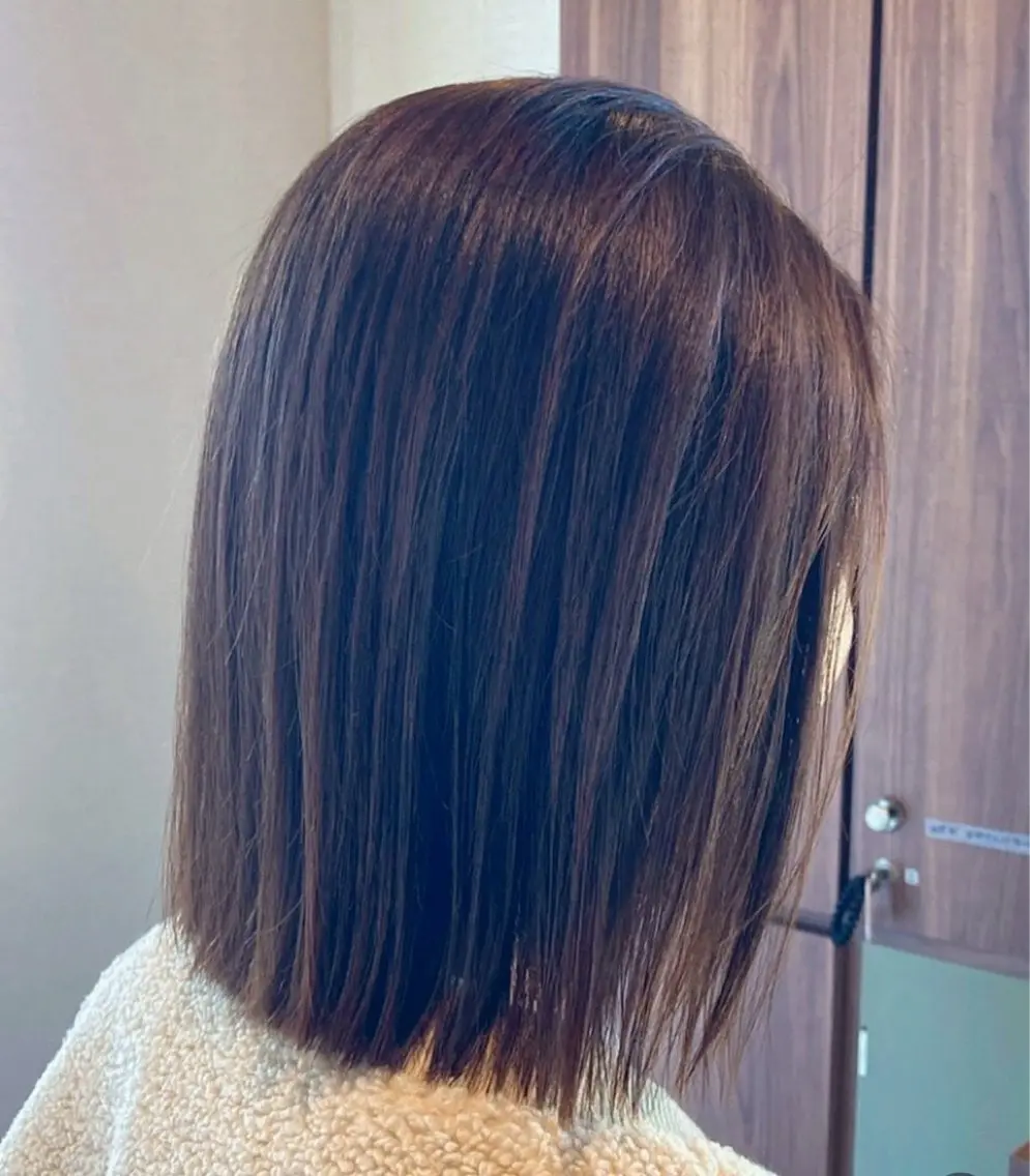 ミディアム ラプチャー 野牧歩果のヘアスタイル