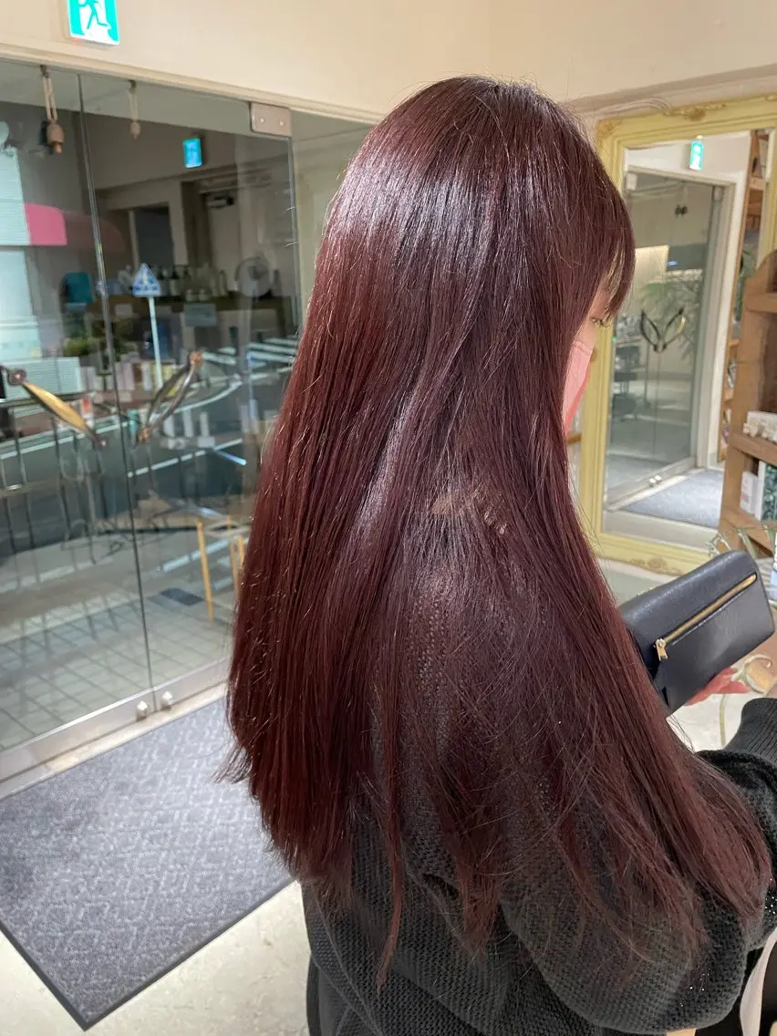 ロング カラー 透明感カラー🫧/ レイヤー/髪質改善のヘアスタイル