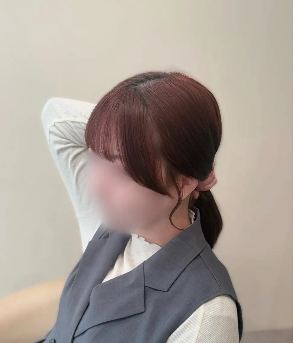 ゆうひ🎀艶カラー/ ヘアメ/チョコカラーのヘアスタイル