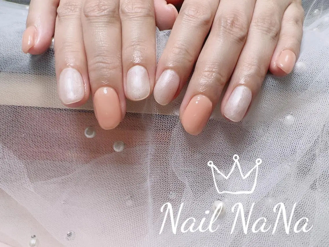 ショート カラー ネイル ハンドネイル Nail NaNaのネイルデザイン