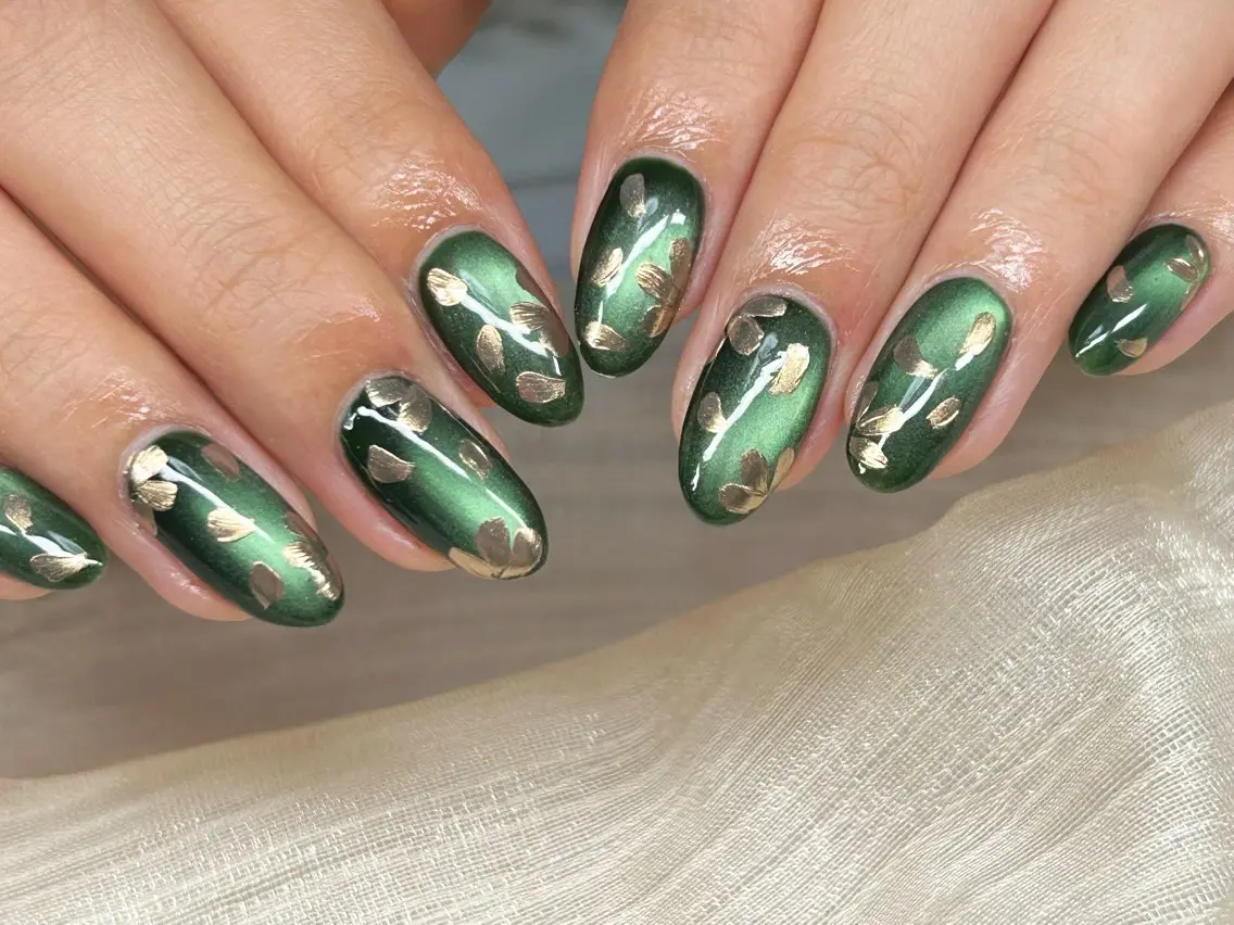 ネイル アートネイル チークネイル 成人式 入学式 長さ出し ハンドネイル Lino Nailのネイルデザイン