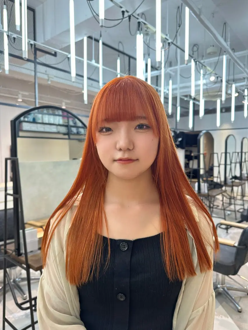 カラー ヘアアレンジ ネイル ハイトーン特化 pepe🎀のヘアスタイル