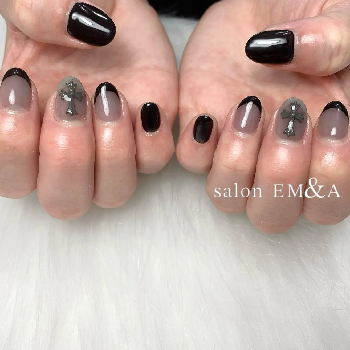 ネイル フレンチネイル salon EM&A emiのネイルデザイン