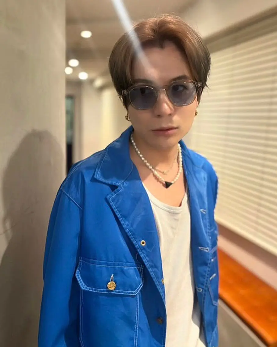 ショート カラー メンズ ヘアカラー トリートメント 優作 〜圧倒的信頼〜のヘアスタイル