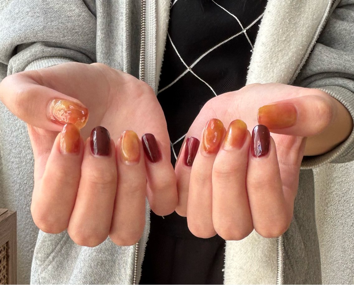 ネイル ハンドネイル ✨ キユ ✨のネイルデザイン