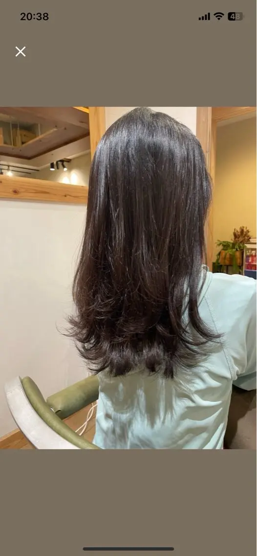ロング レイヤーカット 畝原 陽真里のヘアスタイル