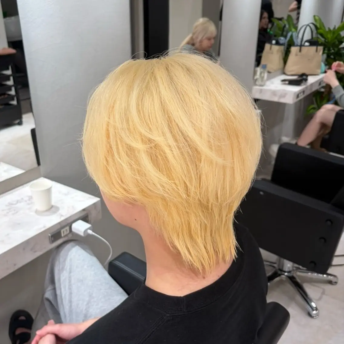 カラー 透明感カラꕀ꙳ 𝐤𝐢𝐤𝐤𝐚のヘアスタイル