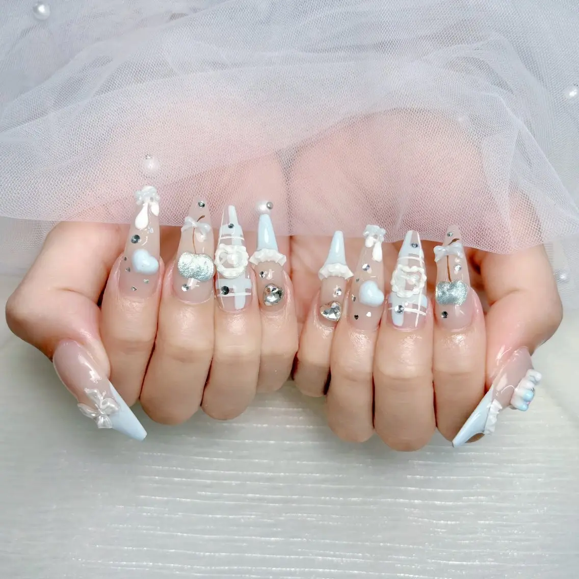 ネイル アートネイル 持ち込み ハンドネイル ハンドケア Dyo Nailのネイルデザイン