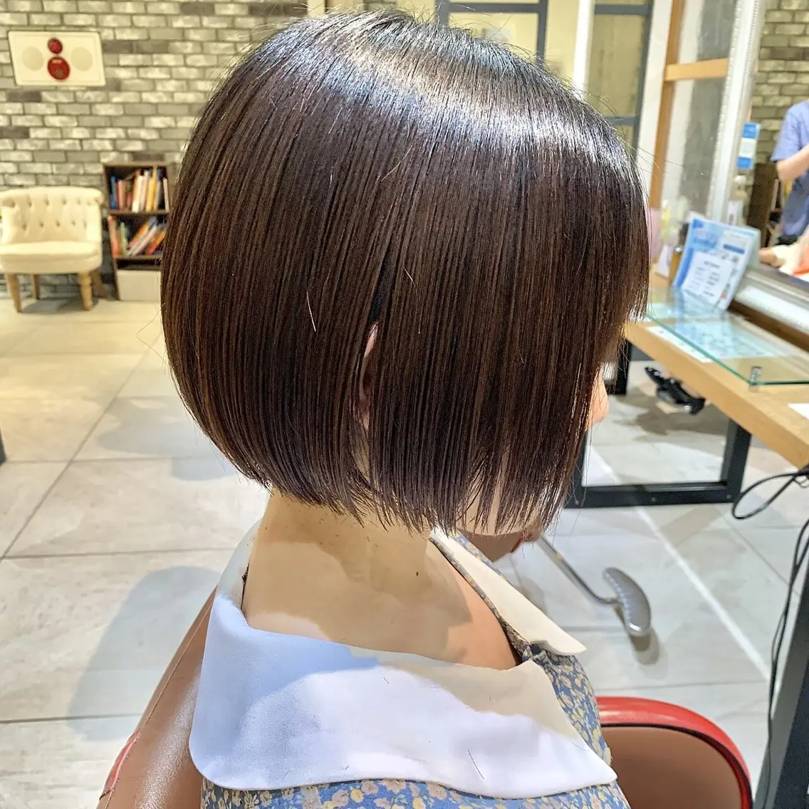 ❣️平日限定価格❣️✂︎ボブカット＋最高級髪質改善酸熱トリートメント❣️の写真