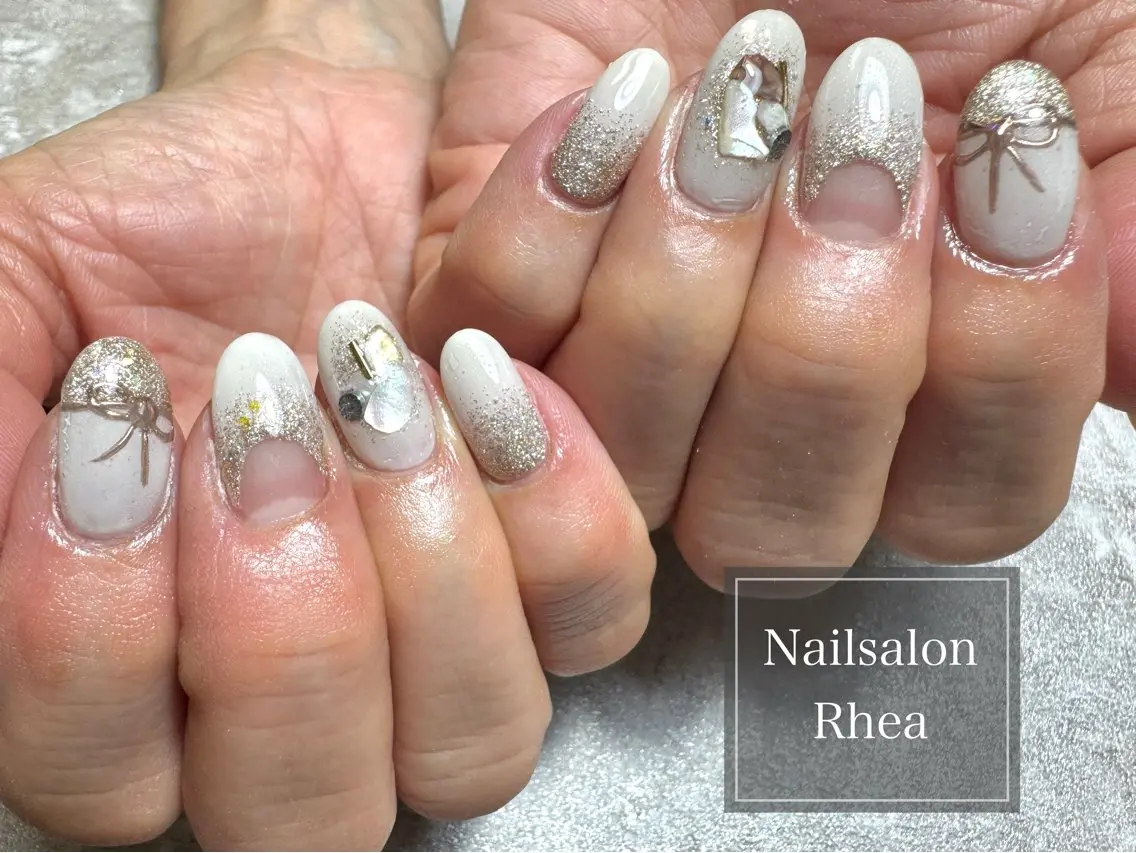 ネイル ハンドネイル Nailsalon Rheaのネイルデザイン