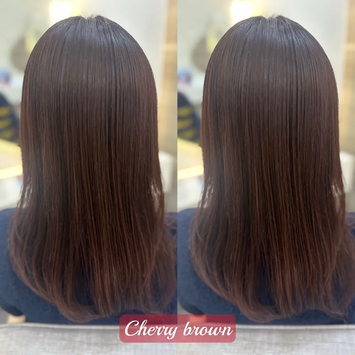 セミロング カット ヘアカラー トリートメント lovis🧸ゆうあ 🧸/透明感カラーのヘアスタイル