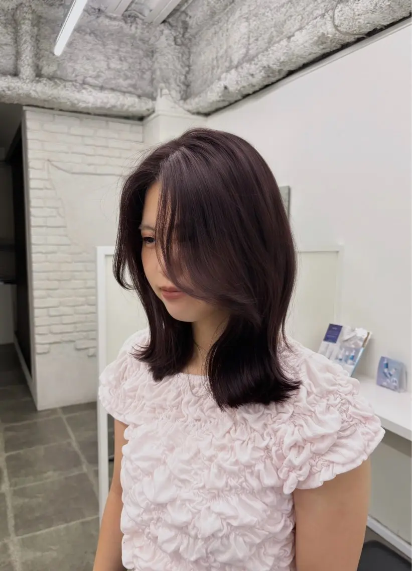 ミディアム あい/枠数限定⟡.· カットモデル募集中のヘアスタイル