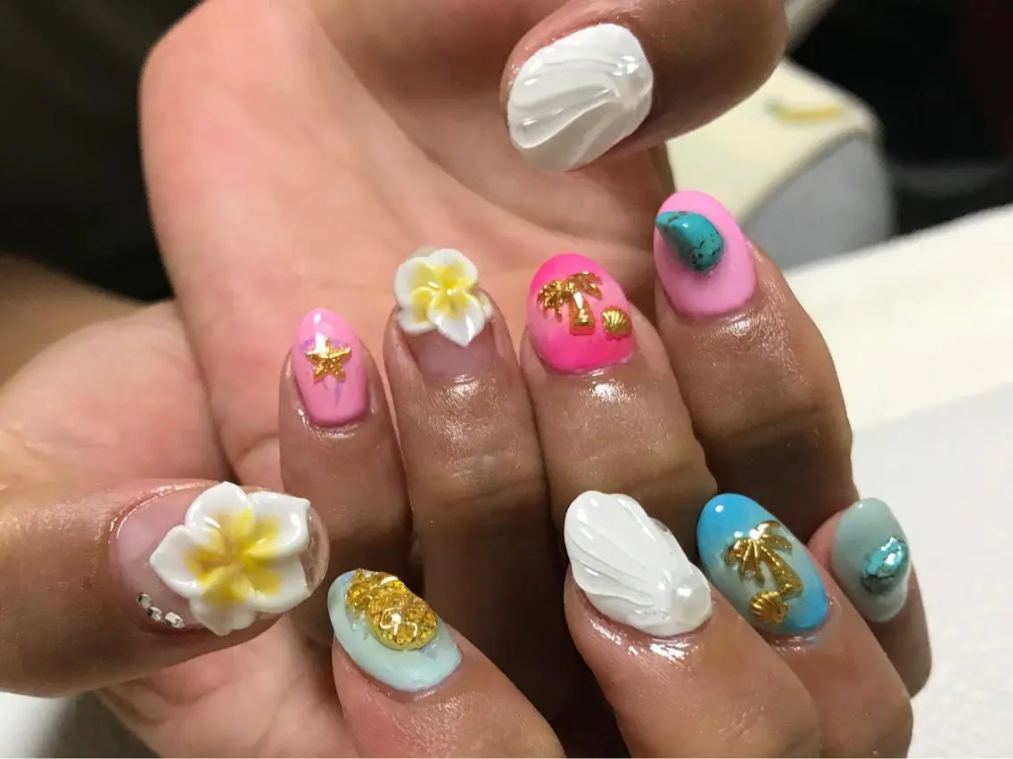 ネイル 佐藤 ゆうのネイルデザイン