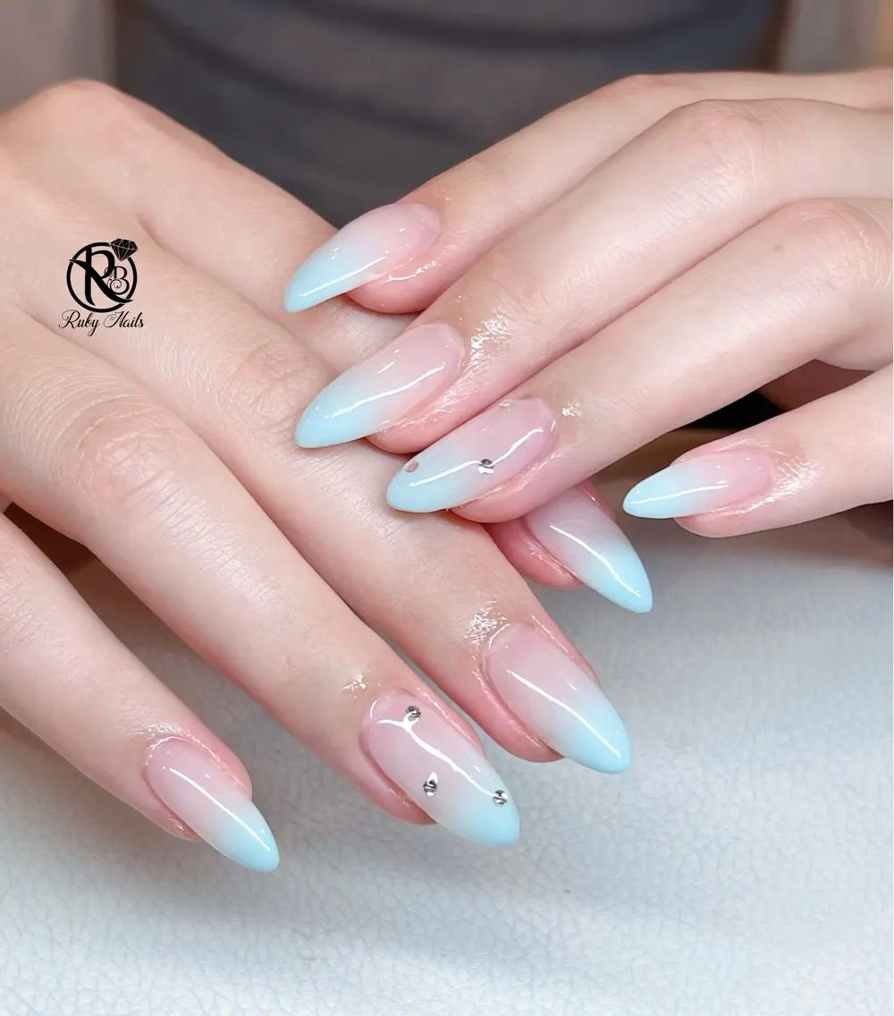 ネイル ストーンネイル ハンドネイル RUBY Nail 日暮里店のネイルデザイン