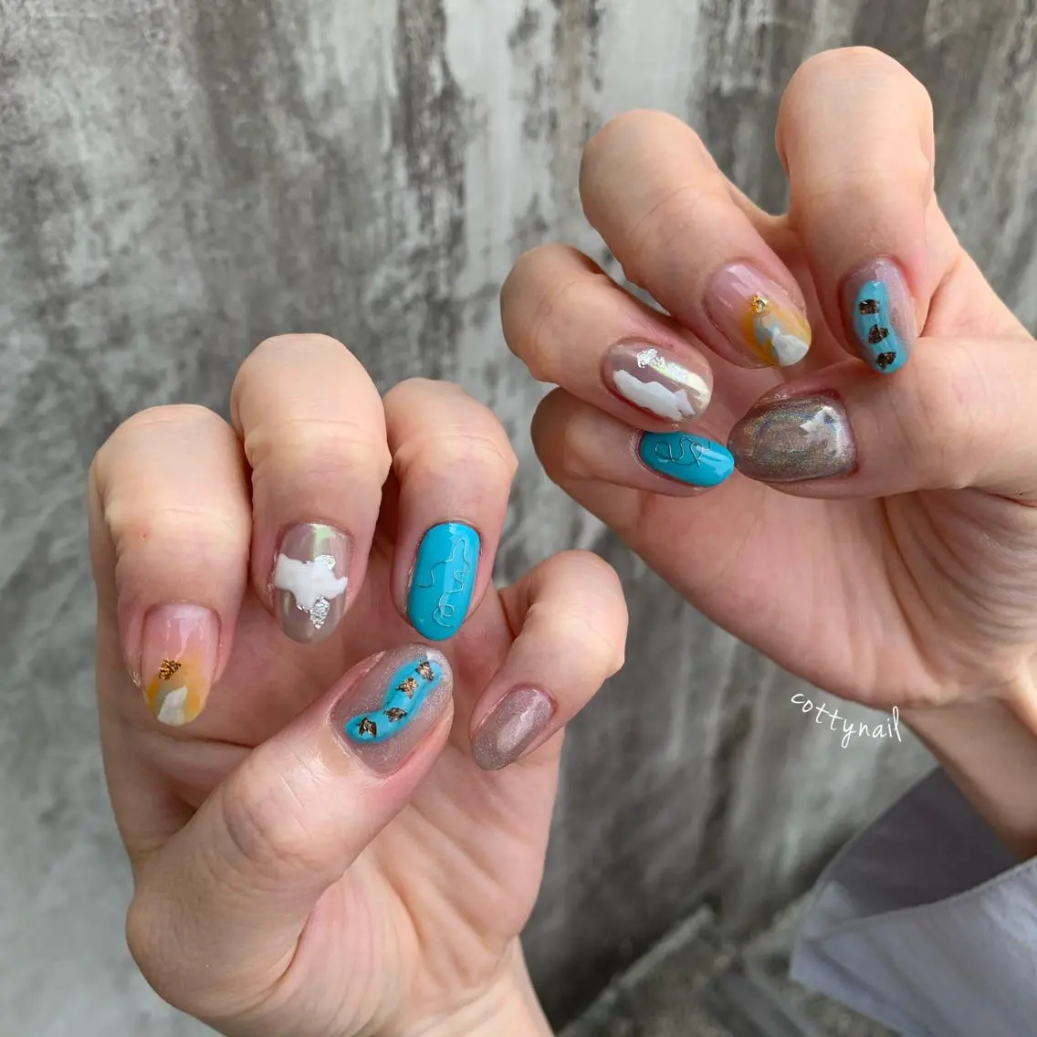 ネイル アートネイル ジェルネイル ニュアンスネイル cottynail -miki-のその他イメージ
