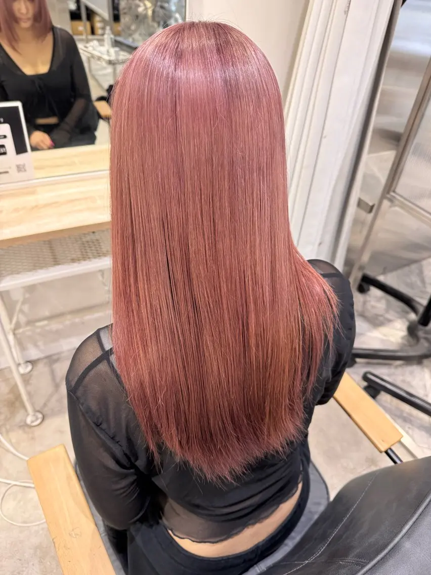 ロング ヘアカラー ハイトーン/カラー/ ゆい🌟のヘアスタイル