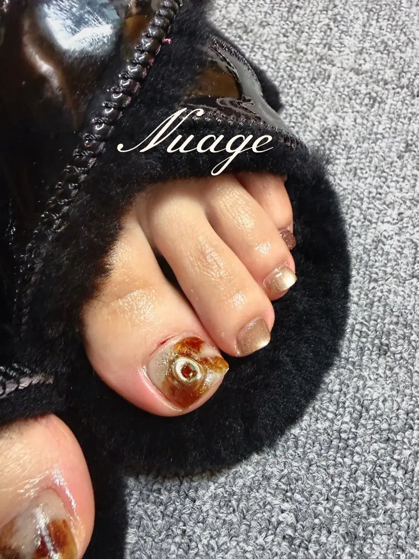 ネイル フットネイル Nuage nailのネイルデザイン