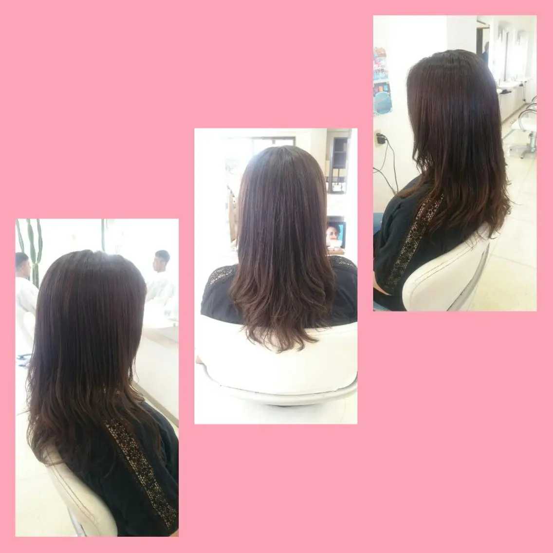 ロング ロング キンジョウ エナミのヘアスタイル
