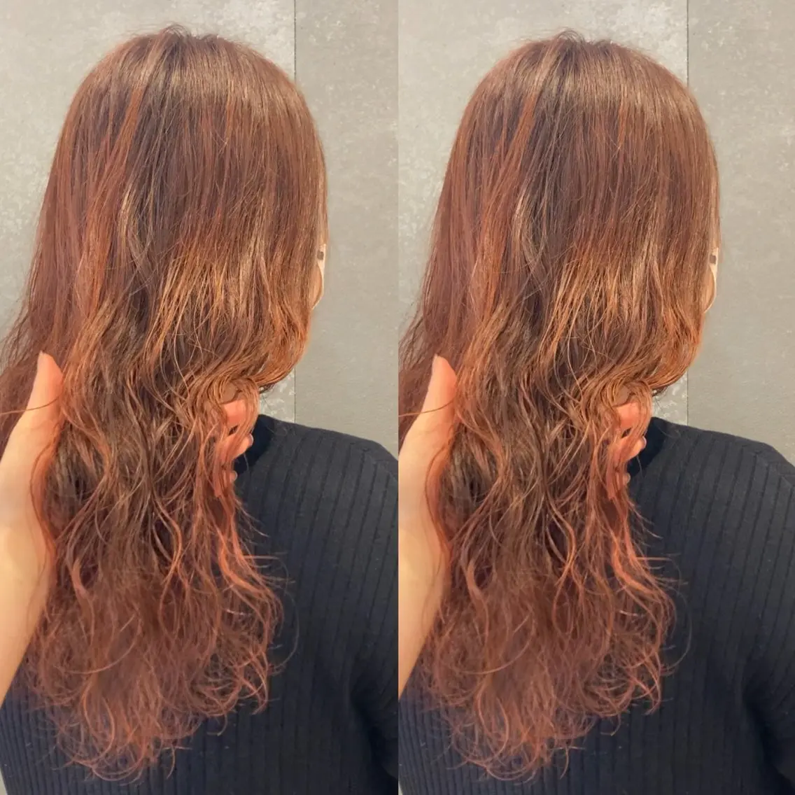 セミロング み うのヘアスタイル