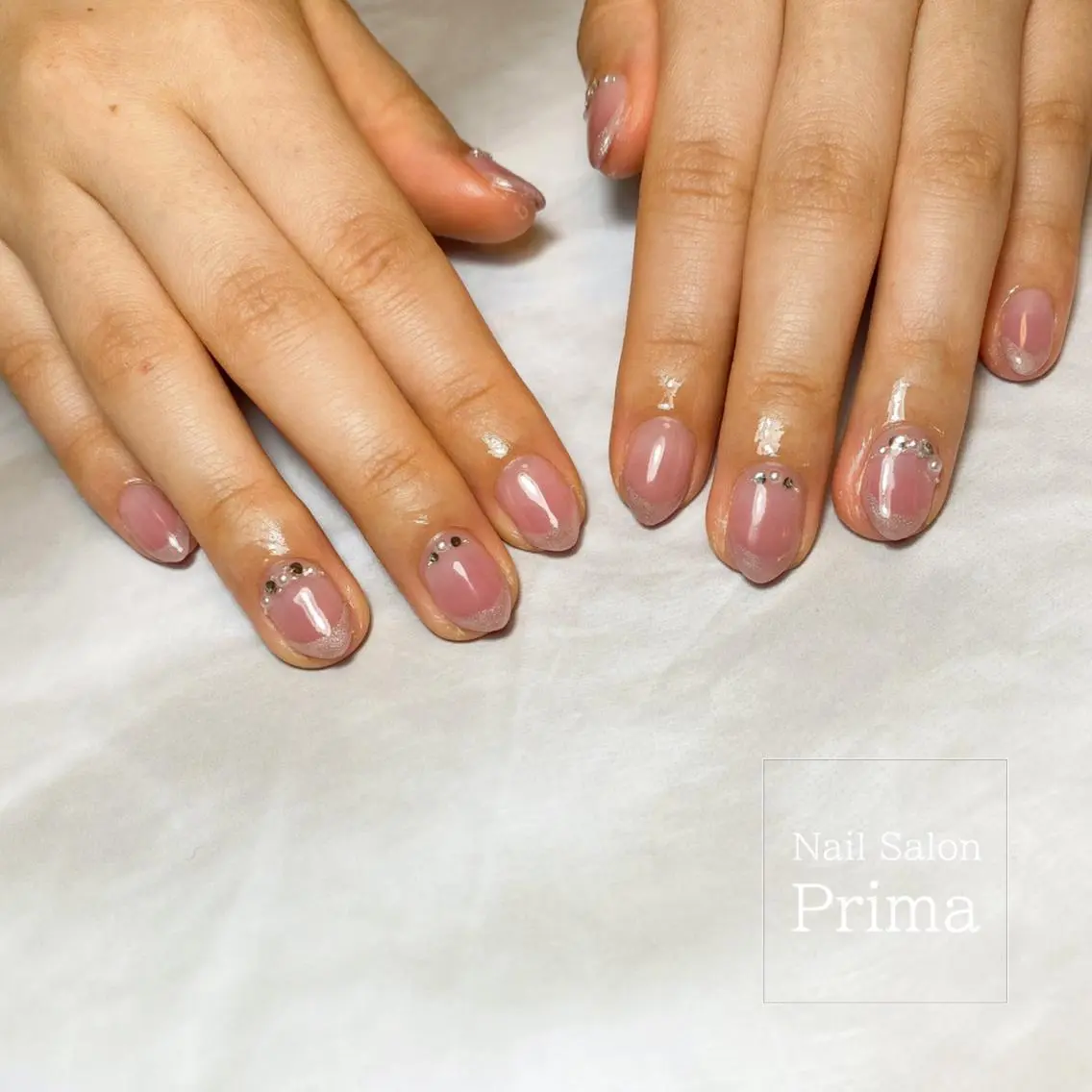 ミディアム ネイル SalonPrima 西院Nail&Eyeのネイルデザイン