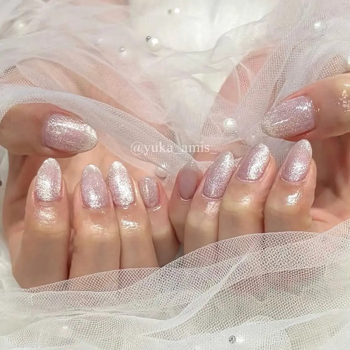 ネイル マグネットネイル amisnail♡ 渋谷 Jrネイリストのネイルデザイン