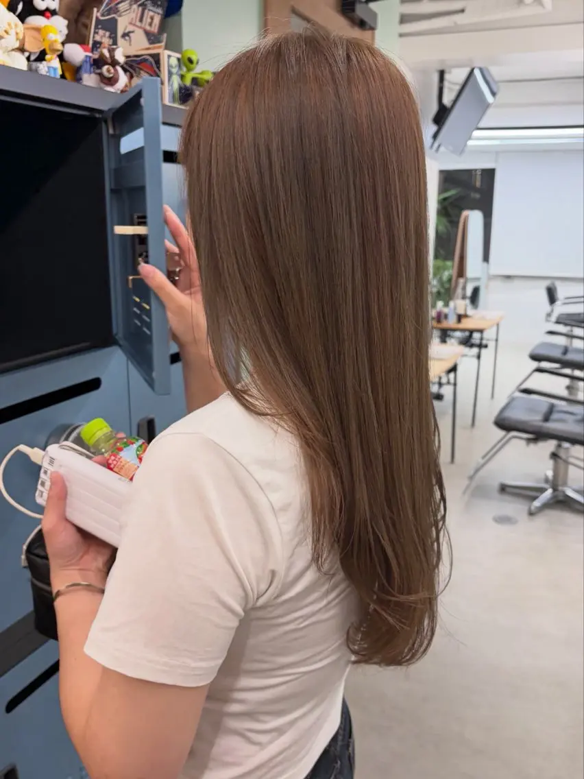 ミディアム カット ヘアカラー ショート ・ボブ /もえまる🌻のヘアスタイル