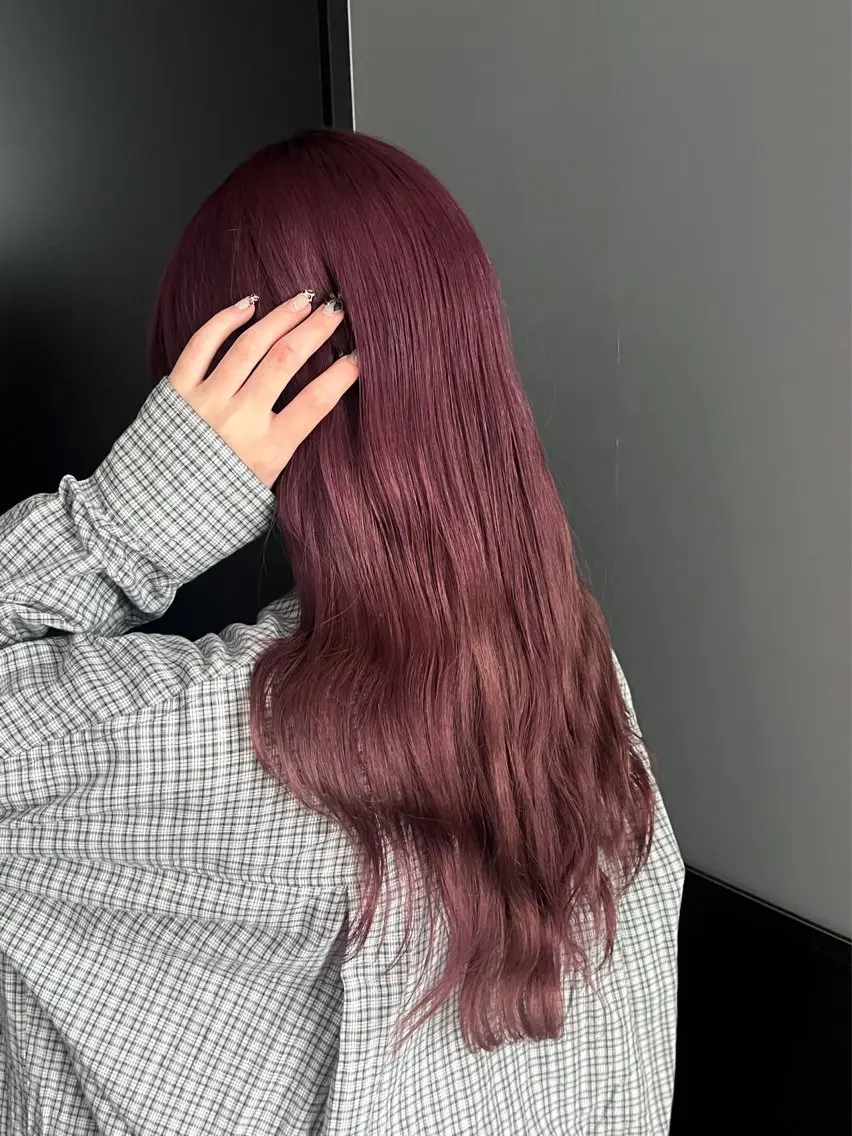 【暖色系におすすめ♡】🥀髪質改善カラー＋Aujua 4stepトリートメント🥀の写真