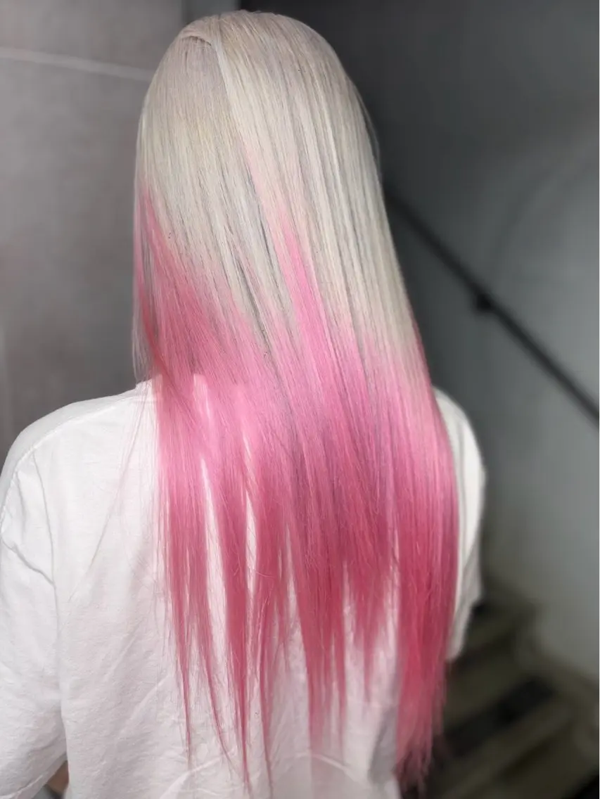 ミディアム カラー ブリーチ ダブルカラー ハイトーンカラー ヘアカラー トリートメント THE./ブリーチ /ハイトーン特化のヘアスタイル