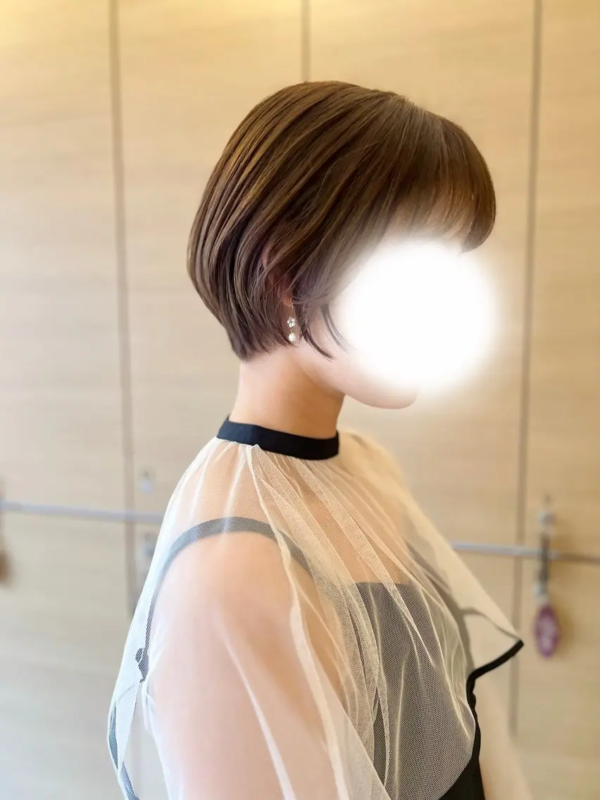 ショート 🤍艶髪韓国ヘア🤍 Rikoのヘアスタイル