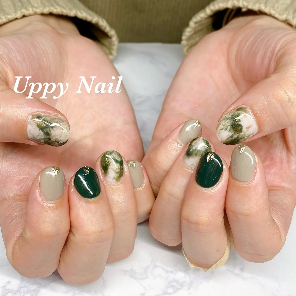 ネイル ハンドネイル Uppy Nail ukyoのネイルデザイン