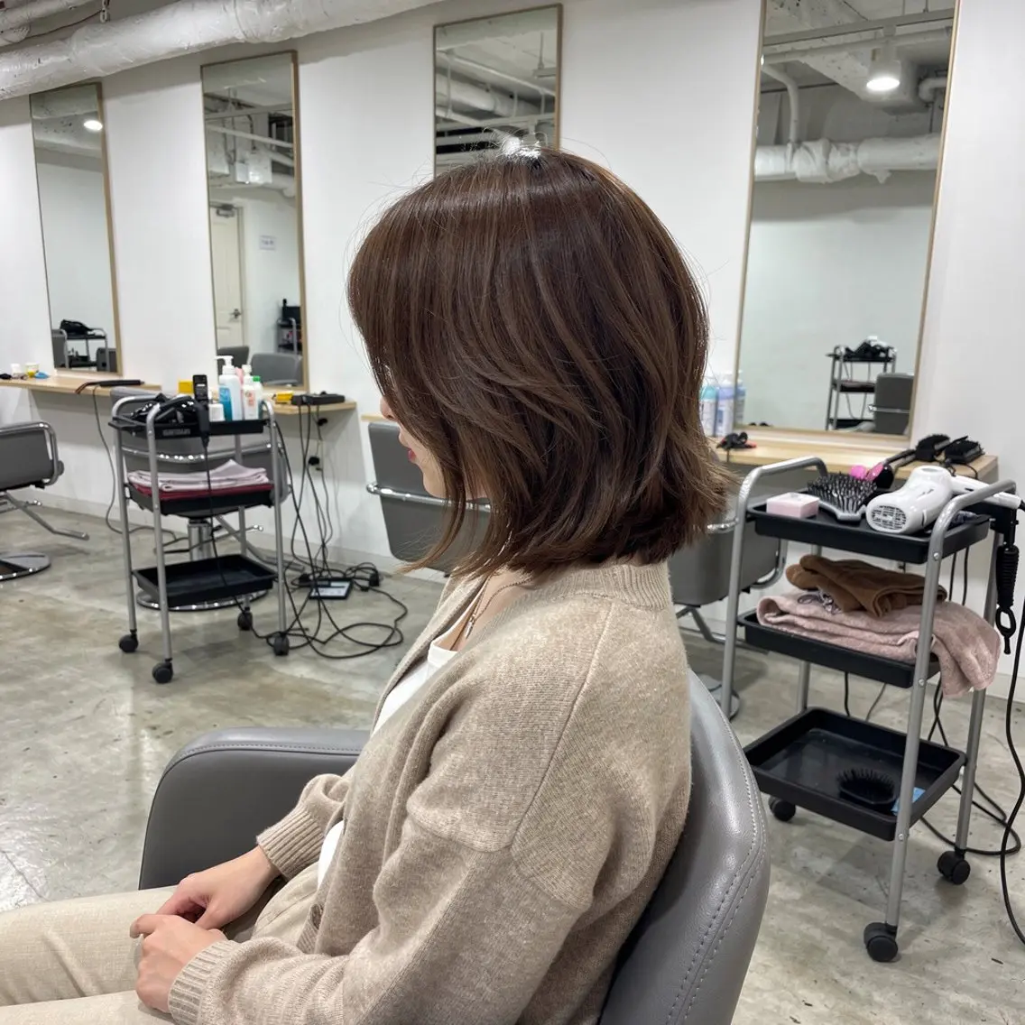 イルミナカラー+カットの写真