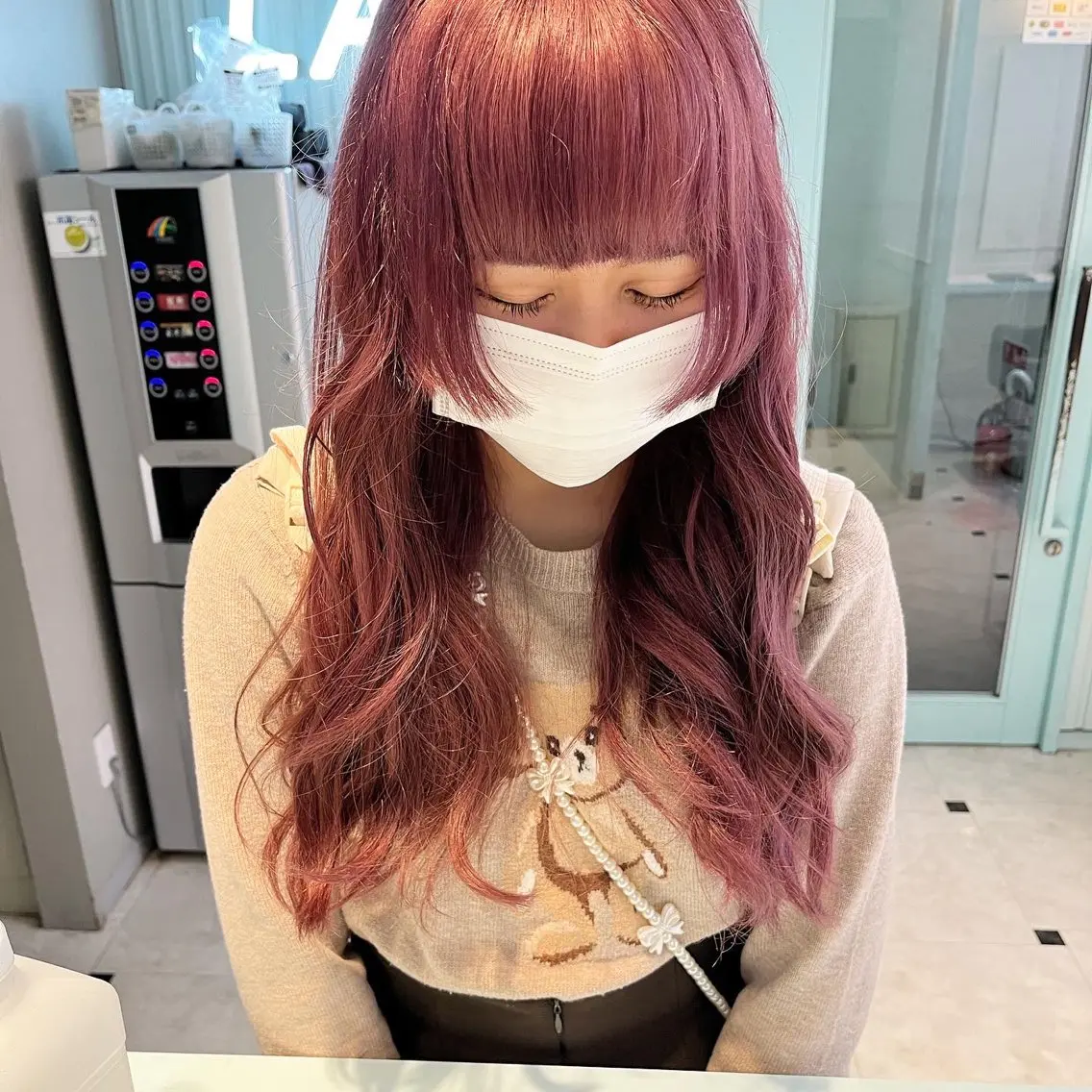 ロング カラー ヘアアレンジ 愛されカラー🩷 はるなのヘアスタイル