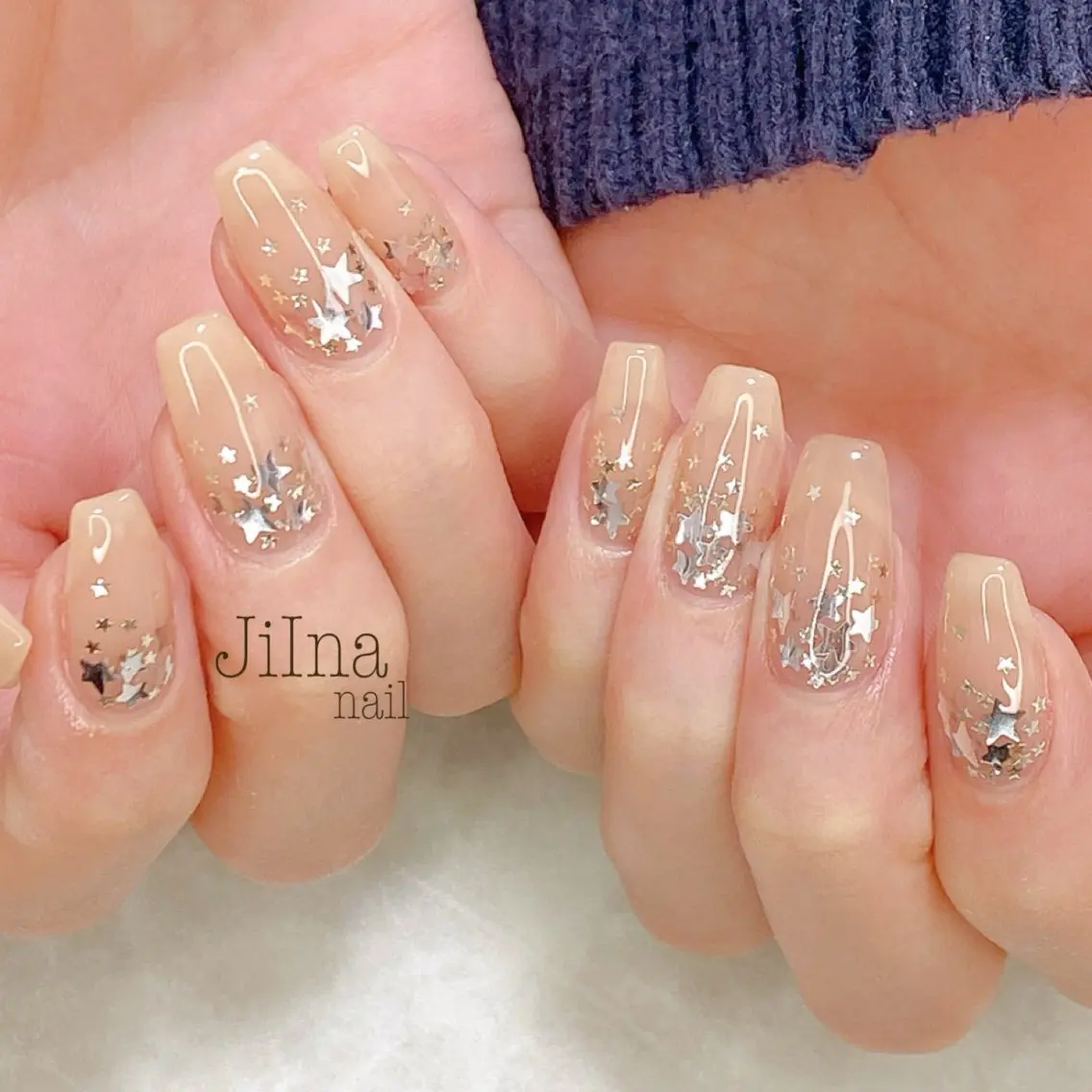 ネイル 持ち込み JiIna nailのネイルデザイン
