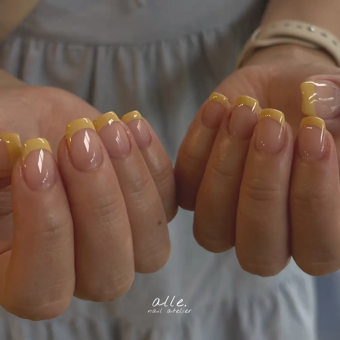 ネイル ハンドネイル atelier alle.のネイルデザイン