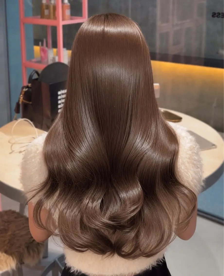 カラー ‎小倉/透明感カラー ‎🤍￤ゆうか🎀のヘアスタイル