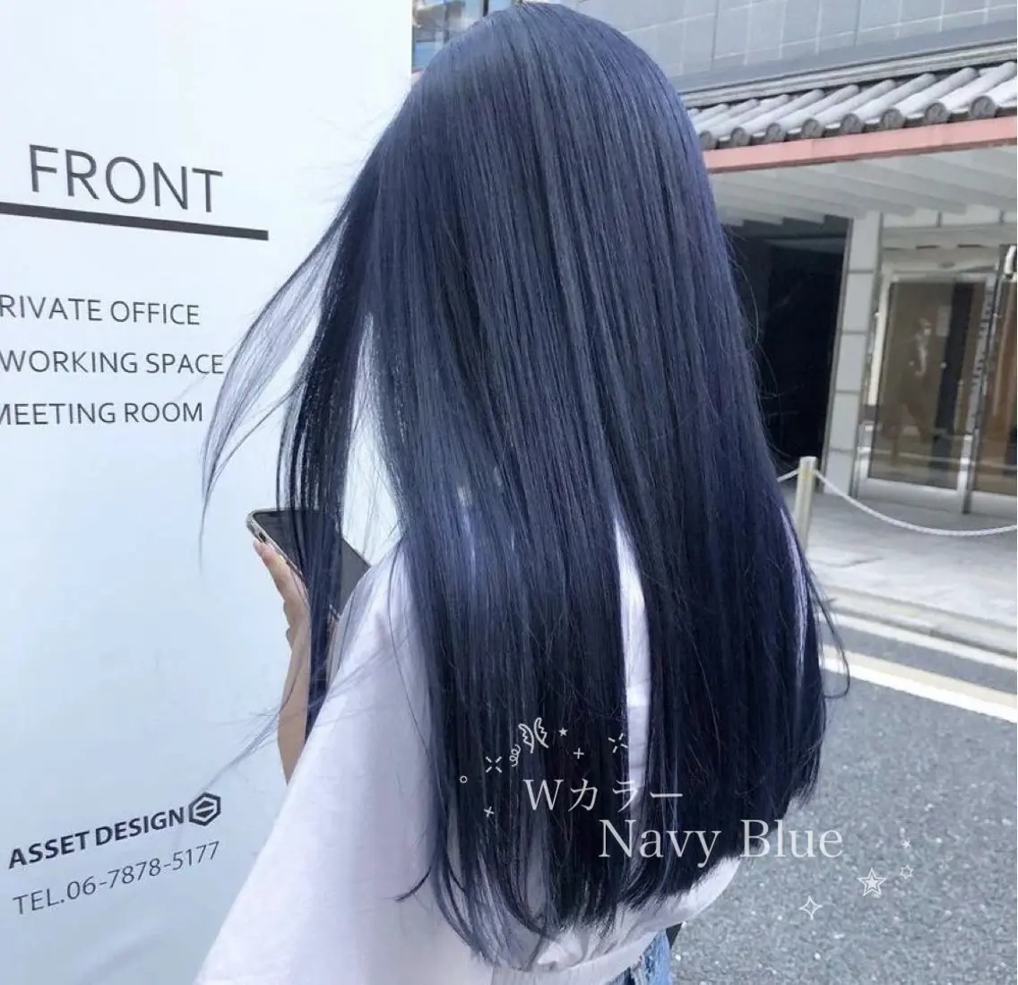 ロング ヘアカラー 中韓𝒎𝒊𝒙🎀 ブラウン🤎レイヤーのヘアスタイル